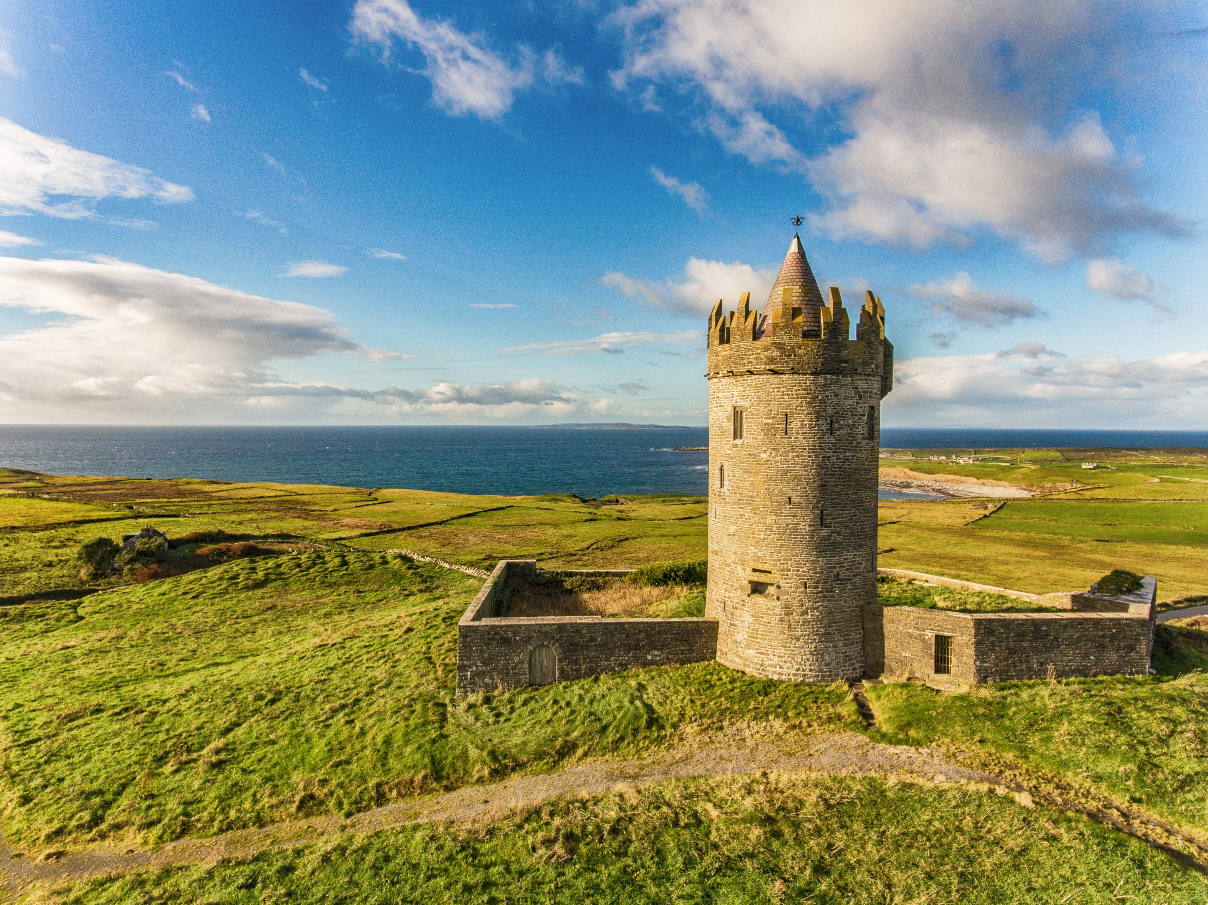 View of Aran Islands