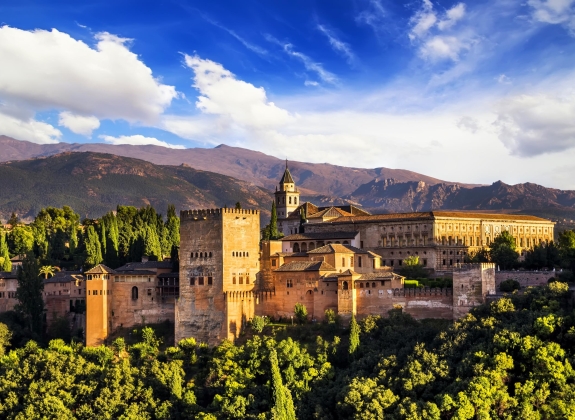 Ancient-arabic-fortress-of-Alhambra-Granada-Spain-iStock_55683710_XXLARGE Ancient Arabic Fortress of Alhambra Granada, Spain