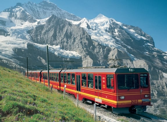 Switzerland-Jungfrau-Railway