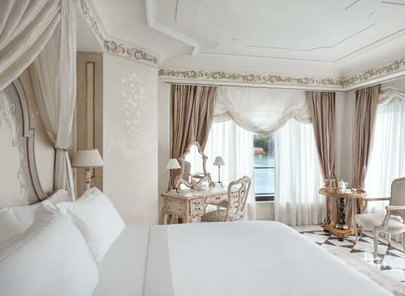 inside a bright hotel room - pick your perk