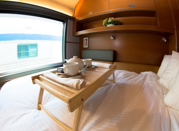 Prestige room on via rail
