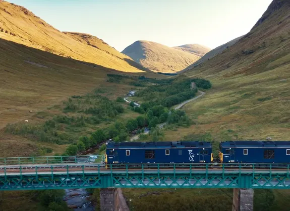 Experience the magic of overnight rail travel with the Caledonian Sleeper. Board in London, sleep in comfort, and wake up to stunning Scottish landscapes.