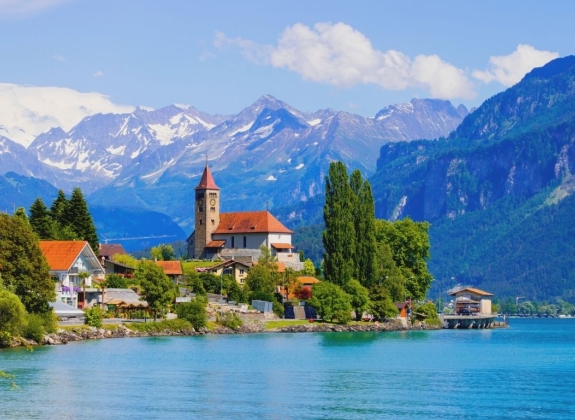 Interlaken mountainscape