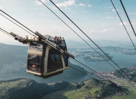 Stanserhorn - CabriO Cable Car from Zurich by Coach