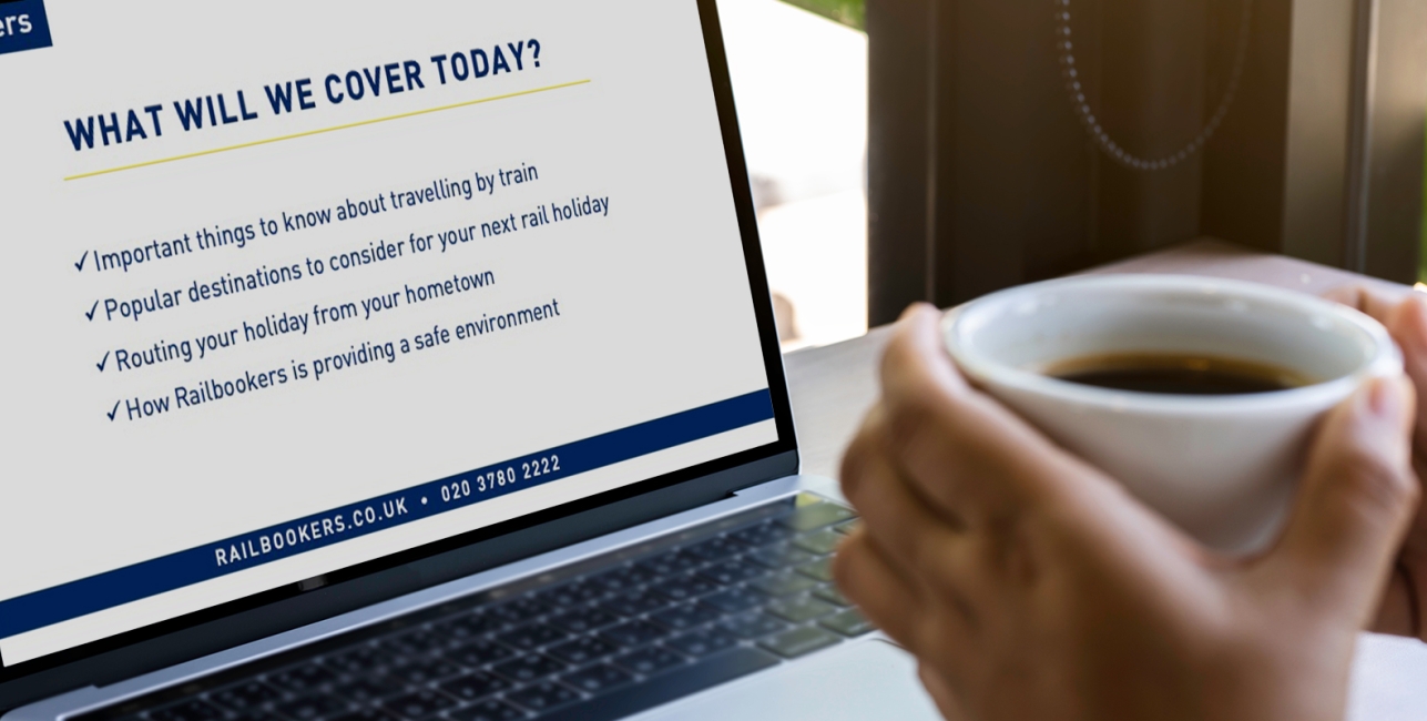 webinar details on computer screen for RBUK