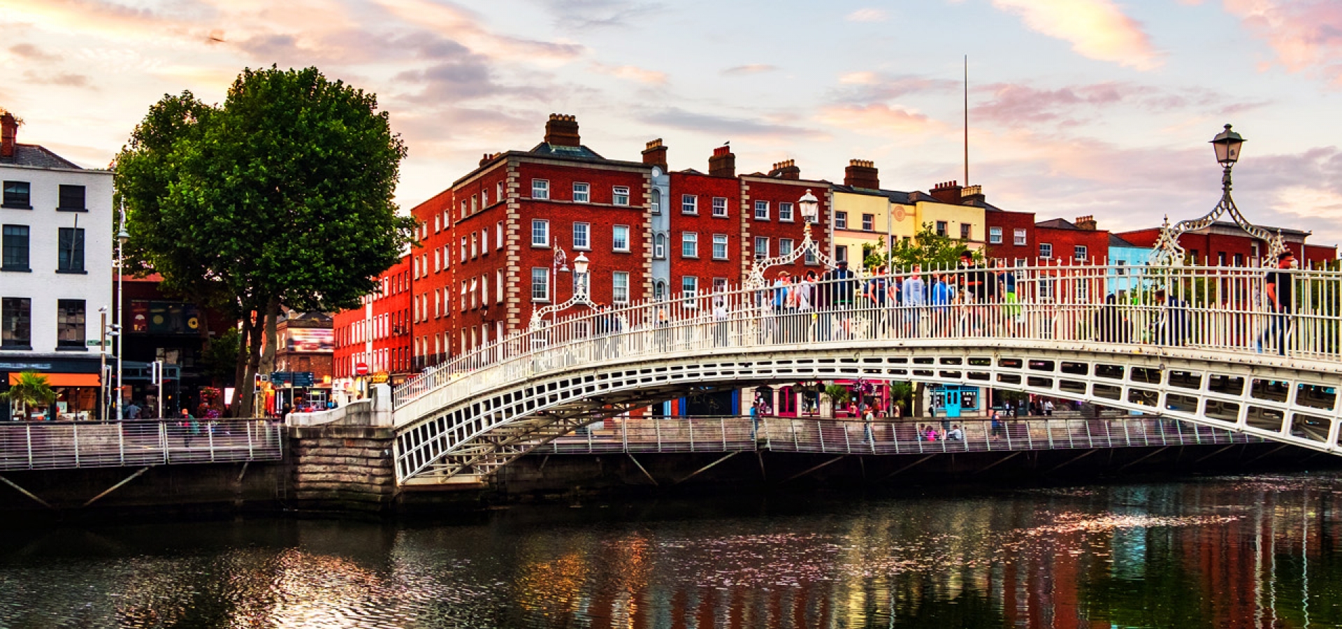 Dublin, Ireland Bridge 1800x600