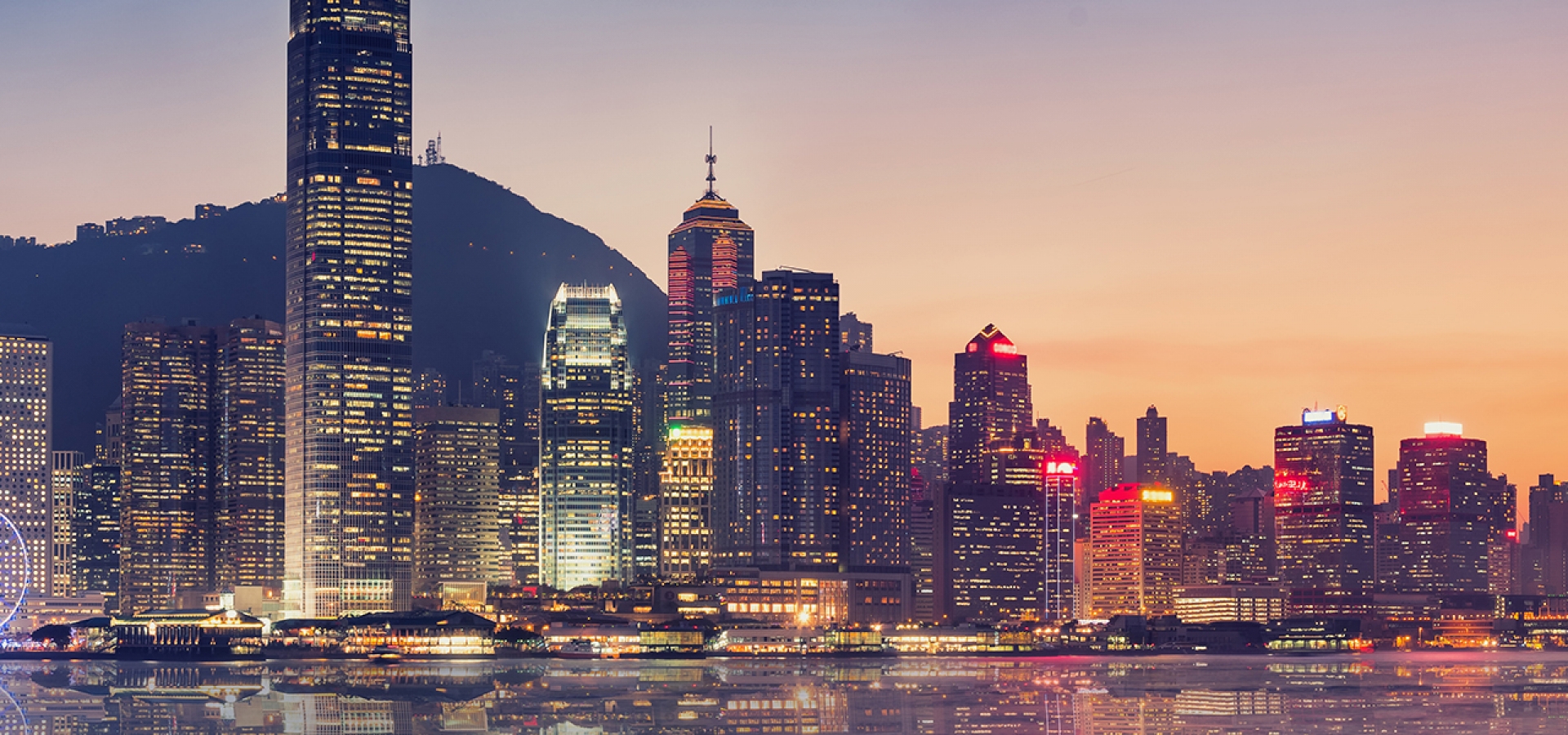 Hong Kong City Skyline Hero