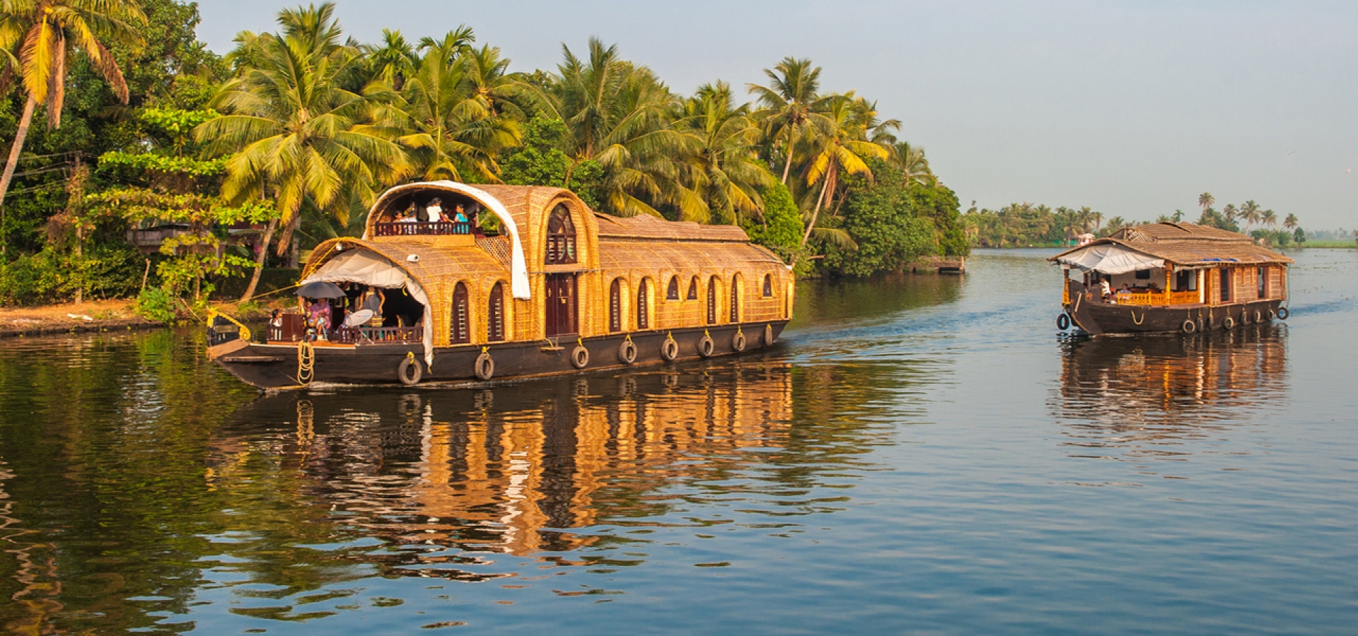 Kerala India - Backwaters and Boats