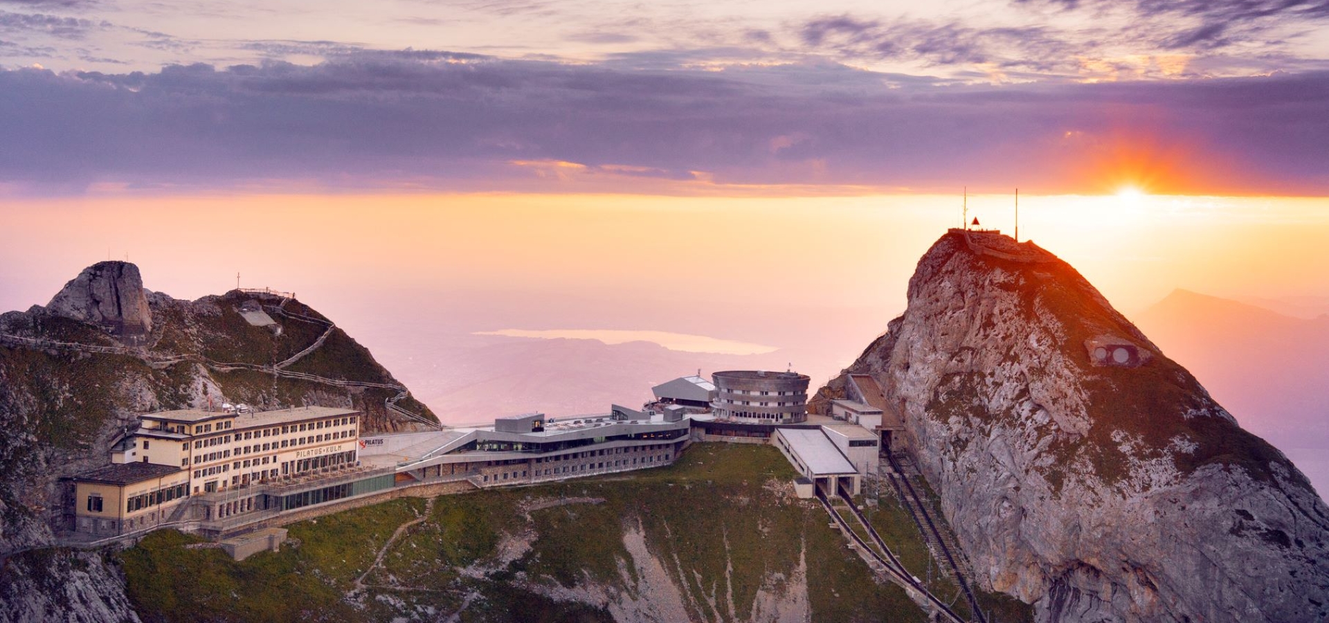 Mount Pilatus at Sunrise
