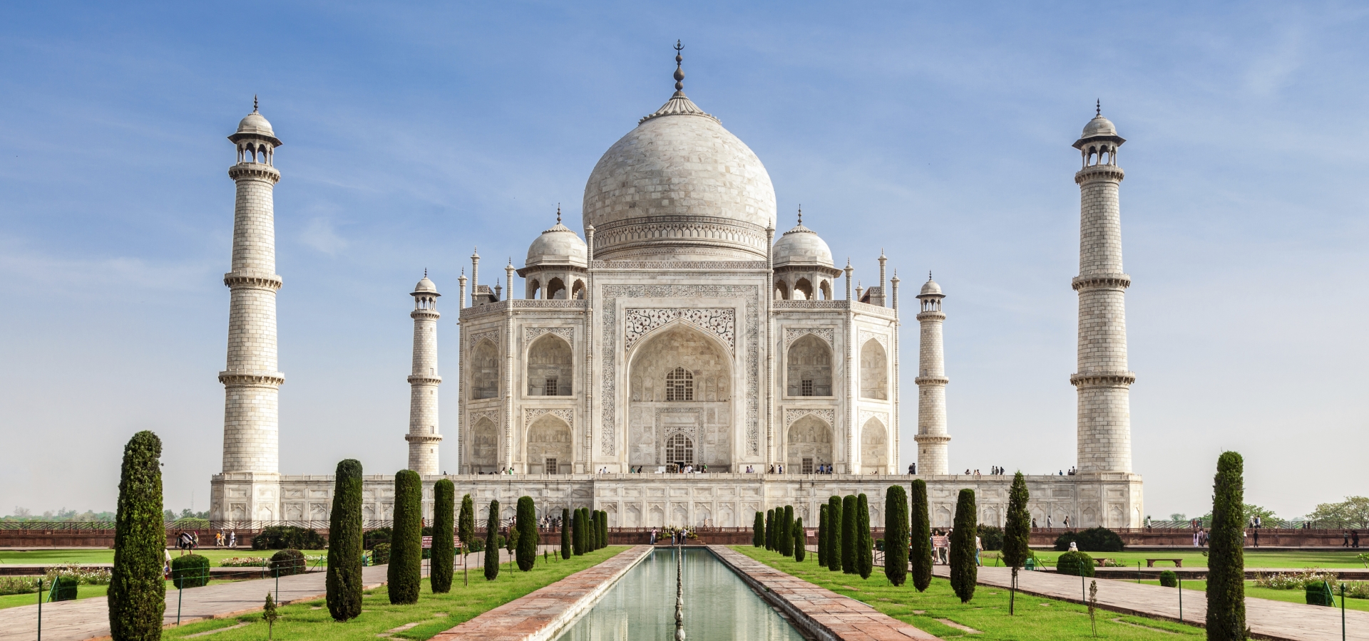 Legendary Taj Mahal in Agra, India