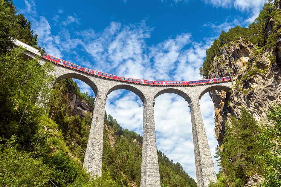 Bernina Express Viaduct 