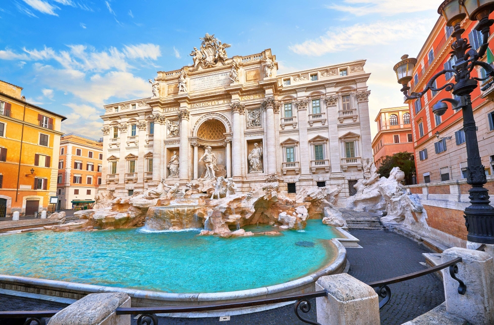 Fountain in Rome, Italy