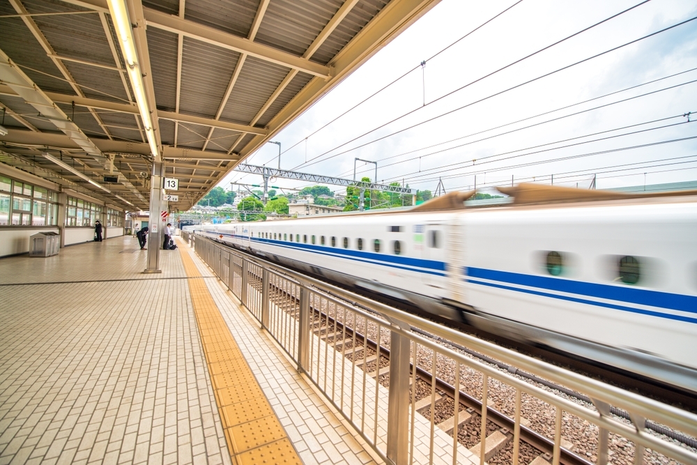 train in japan