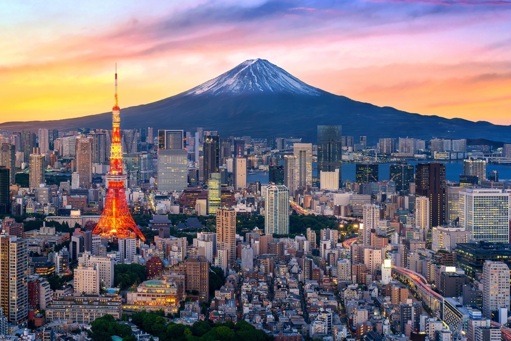 Tokyo, Japan view