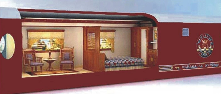 Suite Cabin on the Maharaja's Express